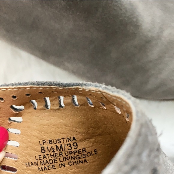 Lucky Brand Bustina Suede Ankle Boots - Picture 7 of 8